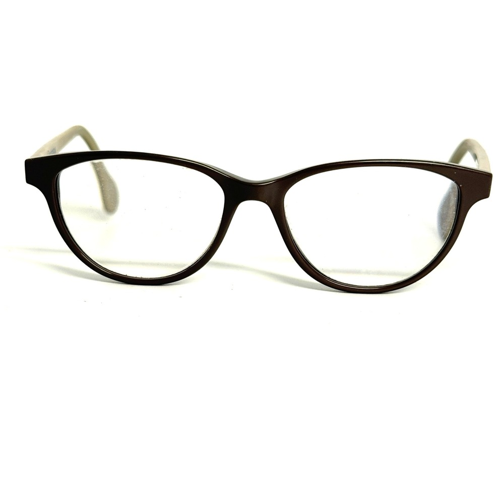 Inspira Handmade in France Brown Cat Eye Eyeglass Frames 22902